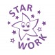 68197 - Star Work Self Inking Teacher Reward Stamp